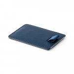 POPPY. Porta cart&otilde;es em PU com bloqueio RFID - Azul