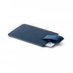 POPPY. Porta cart&otilde;es em PU com bloqueio RFID - Azul