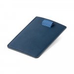 POPPY. Porta cart&otilde;es em PU com bloqueio RFID - Azul