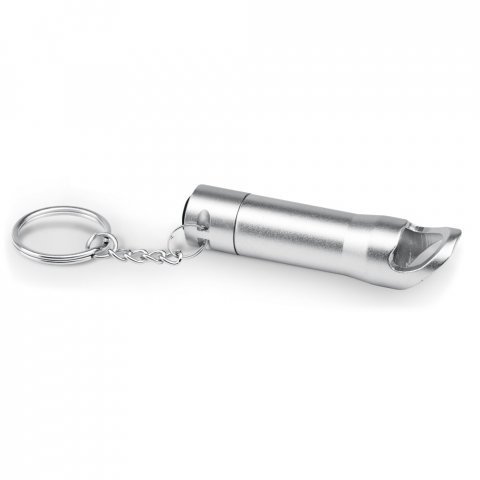 TORCHEN. Lanterna em metal com 3 LEDs - Cromado satinado
