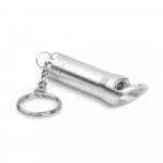 TORCHEN. Lanterna em metal com 3 LEDs - Cromado satinado