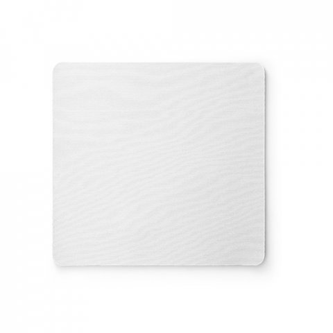 BLAIR. Mouse Pad para sublima&ccedil;&atilde;o em borracha - Branco