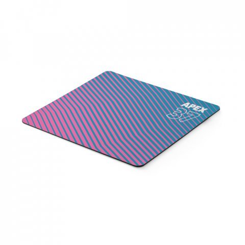 BLAIR. Mouse Pad para sublima&ccedil;&atilde;o em borracha - Branco