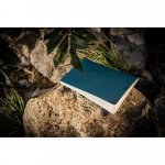 QUEIROS. Caderno A5 de capa flex&iacute;vel em papel pedra (620g/m&sup2;)