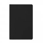 CRANE. Caderno A5 resistente &agrave; &aacute;gua em papel pedra (120g/m&sup2;), com p&aacute;ginas pautadas - Preto