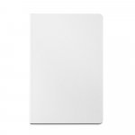 CRANE. Caderno A5 resistente &agrave; &aacute;gua em papel pedra (120g/m&sup2;), com p&aacute;ginas pautadas - Branco