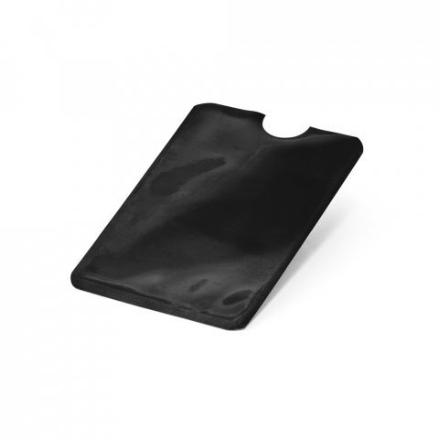 MEITNER. Porta cart&otilde;es com bloqueio RFID - Preto