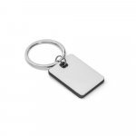 BECKET. Chaveiro em metal e ABS - Preto