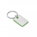 BECKET. Chaveiro em metal e ABS - Verde claro