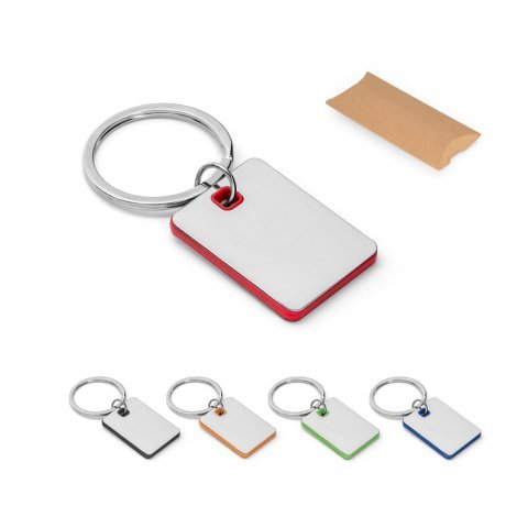 BECKET. Chaveiro em metal e ABS