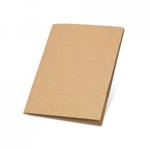 PUZO. Pasta porta-documentos A4 em papel 100% reciclado (400 g/m&sup2;) - Natural