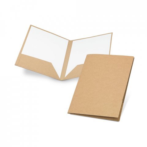 PUZO. Pasta porta-documentos A4 em papel 100% reciclado (400 g/m&sup2;)