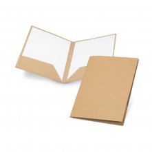 PUZO. Pasta porta-documentos A4 em papel 100% reciclado (400 g/m&sup2;)