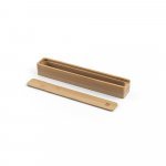 BAMBOX. Estojo em bambu natural para 1 caneta esferogr&aacute;fica - Natural