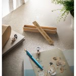 BAMBOX. Estojo em bambu natural para 1 caneta esferogr&aacute;fica