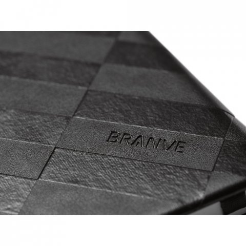 GEOMETRIC NOTEBOOK. Caderno GEOMETRIC A5 em C.sint&eacute;tico - Preto