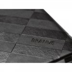 GEOMETRIC NOTEBOOK. Caderno GEOMETRIC A5 em C.sint&eacute;tico - Preto