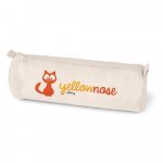 SCHOOLI. Estojo para l&aacute;pis em 100% algod&atilde;o canvas (290 g/m&sup2;) - Natural claro