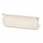 SCHOOLI. Estojo para l&aacute;pis em 100% algod&atilde;o canvas (290 g/m&sup2;) - Natural claro