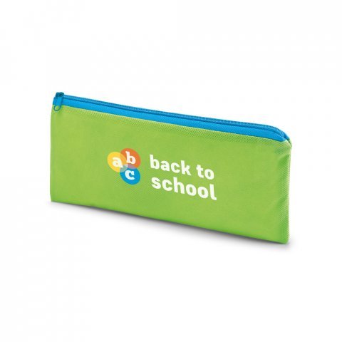 COLORIT. Estojo para l&aacute;pis em non-woven (100 g/m&sup2;) - Verde claro