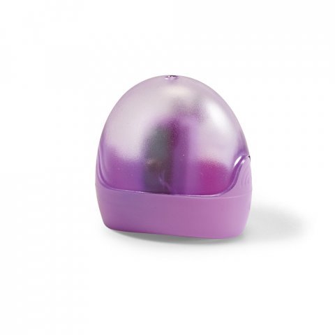 YGLO. Apontador em PS com dep&oacute;sito - Roxo