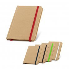 FLAUBERT. Caderno de bolso de capa dura em cart&atilde;o 100% reciclado, com p&aacute;ginas lisas recicladas