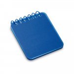 Santos. Caderno. Pp Semi-R&iacute;gido. Com 4 - Azul