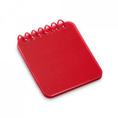 Santos. Caderno. Pp Semi-R&iacute;gido. Com 4 - Vermelho