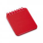 Santos. Caderno. Pp Semi-R&iacute;gido. Com 4 - Vermelho