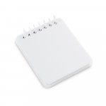 Santos. Caderno. Pp Semi-R&iacute;gido. Com 4 - Branco