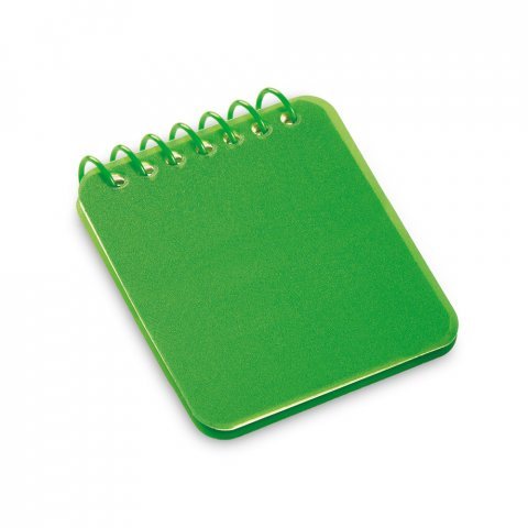 Santos. Caderno. Pp Semi-R&iacute;gido. Com 4 - Verde