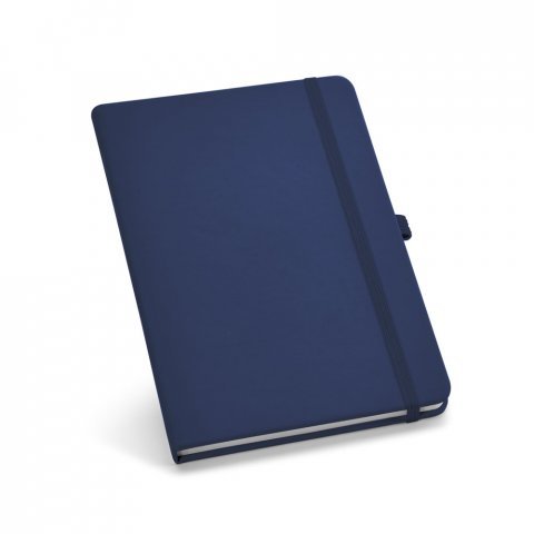 ATWOOD B6. Caderno B6 de capa dura em c.sint&eacute;tico com p&aacute;ginas lisas - Azul