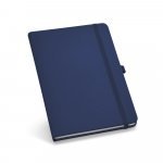 ATWOOD B6. Caderno B6 de capa dura em c.sint&eacute;tico com p&aacute;ginas lisas - Azul