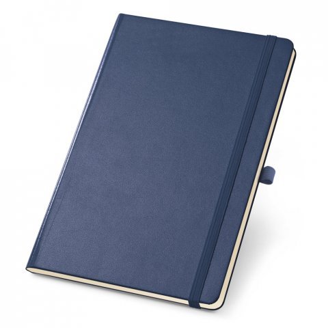 CHAMBERI B6. Caderno B6 de capa dura com p&aacute;ginas lisas - Azul