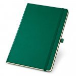 CHAMBERI B6. Caderno B6 de capa dura com p&aacute;ginas lisas - Verde