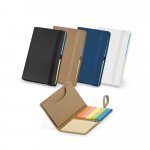 TAZY. Porta cart&otilde;es em kraft reciclado com el&aacute;stico