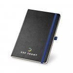 RODARI. Caderno capa dura com p&aacute;ginas lisas - Azul royal