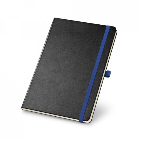 RODARI. Caderno capa dura com p&aacute;ginas lisas - Azul royal