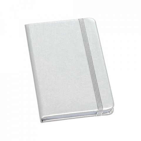 RYLANDS. Caderno capa dura - Cromado satinado