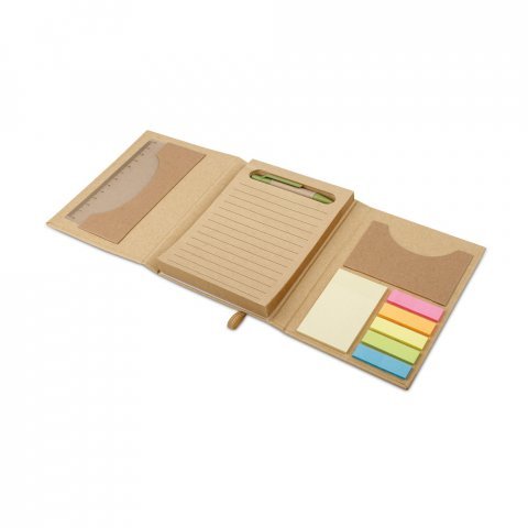 ELIOT. Kit para escrit&oacute;rio em cart&atilde;o - Natural