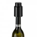 VERMENTINO. Rolha de v&aacute;cuo para garrafa em ABS - Preto