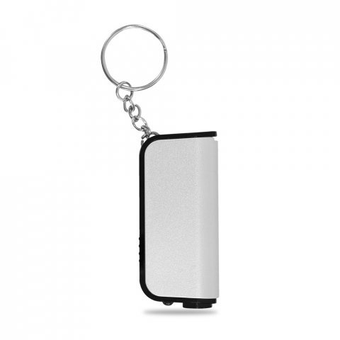 GOBO. Chaveiro com lanterna LED e ferramenta - Preto