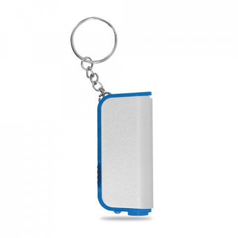 GOBO. Chaveiro com lanterna LED e ferramenta - Azul