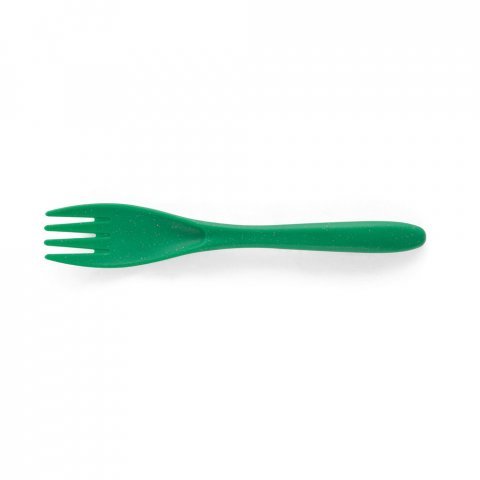 TAHINI. Conjunto de 3 talheres em fibra de bambu (60%) e PP (40%) - Verde