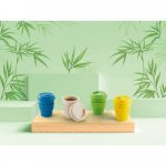 CUPPA. Copo de viagem em fibra de bambu (60%) e PP (40%) com tampa