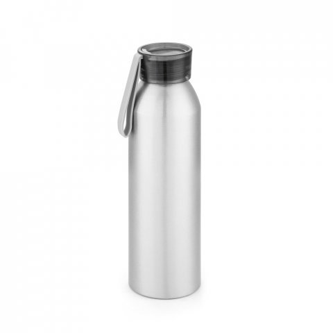 RIO. Squeeze em alum&iacute;nio com tira em silicone (660 mL) - Cromado satinado