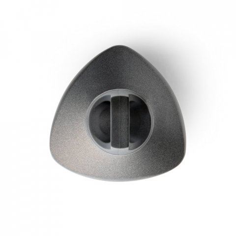 SLATER. Squeeze em alum&iacute;nio com formato triangular (570 mL) - Chumbo