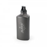 SLATER. Squeeze em alum&iacute;nio com formato triangular (570 mL) - Chumbo