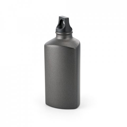 SLATER. Squeeze em alum&iacute;nio com formato triangular (570 mL) - Chumbo