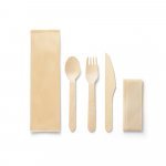SUYA. Conjunto de talheres - Natural